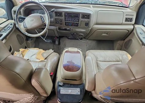 2000 Ford Excursion Limited z USA, uszkodzony, nr VIN 1FMNU43S2YEC52728